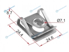 ST-M12650 Зажим металлический под болт BMWVAG (1 шт.)
