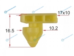 ST-KJ-2430 Клипса под винт NISSAN (1 шт.)