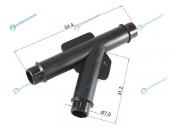 ST-M11124 Клипса соединитель трубок MITSUBISHICHRYSLER Y-type (1 шт.)