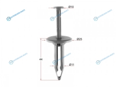 ST-M10963 Клипса крепежная GM (1 шт.)