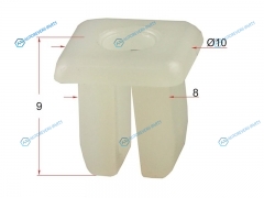 ST-M11019 Клипса крепежная под винт RENAULT (1 шт.)
