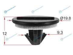 ST-KJ-2449 Клипса крепежная TOYOTALEXUS (1 шт.)
