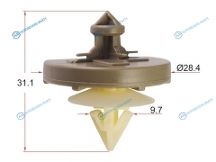 ST-KE-026 Клипса обшивки двери VAG (1 шт.)