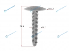ST-M10803 Клипса FORD (1 шт.)