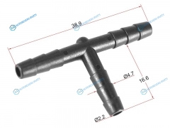 ST-M11361 Соединитель трубок T-type (1 шт.)