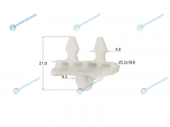 ST-M11165 Клипса молдинга MERCEDES (1 шт.)