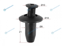ST-M10780 Клипса защиты бампера FORD (1 шт.)