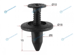 ST-M10774 Клипса обшивки FORD (1 шт.)
