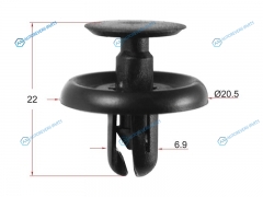 ST-KJ-2345 Клипса TOYOTALEXUS (1 шт.)