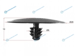 ST-M11829 Клипса крепления обшивки капота NISSAN SENTRA (1 шт.)