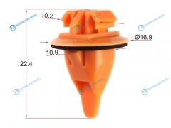 ST-KJ-2224 Клипса молдинга кузова TOYOTALEXUS (1 шт.)