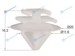 ST-KE-132 Клипса молдинга ALFA ROMEOFIATCITROENPEUGEOTRENAULT (1 шт.)