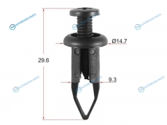 ST-KJ-383 Клипса защиты бампера TOYOTALEXUS (1 шт.)