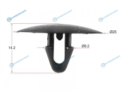 ST-KJ-334 Клипса обшивки капота TOYOTALEXUS (1 шт.)