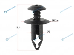 ST-KJ-625 Клипса решетки радиатора GMNISSAN (1 шт.)