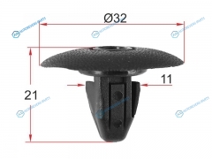 ST-M12217 Клипса крепежная SUBARU (1 шт.)