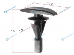ST-KE-245 Клипса крепежная FORD (1 шт.)