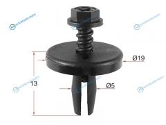ST-M10798 Клипса обшивки капота FORD (1 шт.)