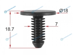 ST-M12451 Клипса обшивки кузова PEUGEOTCITROEN (1 шт.)