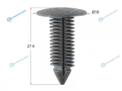 ST-M11929 Клипса обшивки MERCEDES (1 шт.)