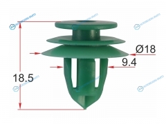 ST-KJ-2455 Клипса обшивки двери HONDA (1 шт.)
