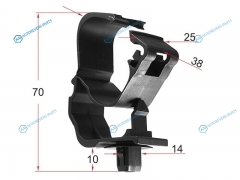 ST-M12605 Клипса крепления трубки эл. проводки TOYOTALEXUS (1 шт.)