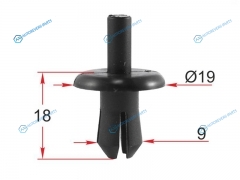 ST-M12422 Клипса крепежная GM (1 шт.)