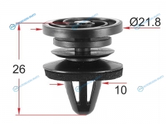 ST-M12504 Клипса обшивки двери VAG (1 шт.)