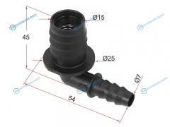 ST-M11460 Соединитель трубок омывателя L-type (1 шт.)