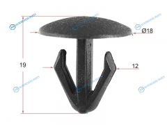 ST-M10274 Клипса фиксатор TOYOTALEXUSHONDA (1 шт.)