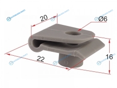 ST-M12402 Клипса под винт MAZDA (1 шт.)