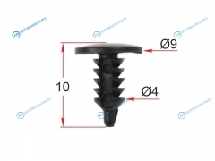 ST-M10908 Клипса крепежная VAG GM (1 шт.)