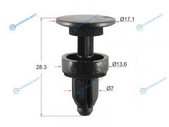 ST-KJ-1018 Клипса решетки радиатора HONDA (1 шт.)