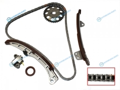 TK-TY290-A Комплект цепи ГРМ TOYOTA 2NZ-FE 99-