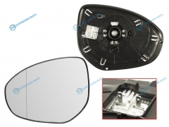 6471657 Полотно зеркала MAZDA 3 09-136 07-122 07-14 LH асферическое с обогревом