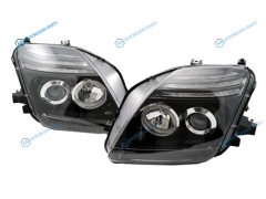 M17-1103P-AS2 Фара HONDA PRELUDE 97-01 черн. линзы комплект R+L
