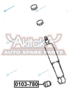 0103-780 Втулка амортизатора | зад правлев