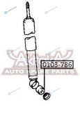 0103-786 Втулка амортизатора | зад правлев