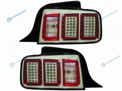 M30-1902P-ASV Фонарь задний FORD MUSTANG 05-08 хром диодные тюнинг комплект R+L