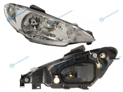 550-1145R-LD-EM Фара PEUGEOT 206 03-09 RH под корректор