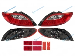216-1974P3UE2CR Фонарь задний MAZDA 2DEMIO 07- красные диодные тюнинг комплект R+L