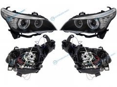 PF-EE-444-1138-LDHEM2 Фара BMW E60 03-05 черн. ксенон тюнинг комплект R+L