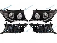 PF-EE-D12-1107P-LDCM7 Фара TOYOTA LAND CRUISER 200 07- черный линзы тюнинг комплект R+L