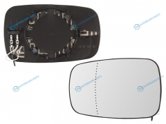 ST-121-0029 Полотно зеркала RENAULT MEGANE 02-08CLIO 05-09SCENIC 03-09 LH асферическое с обогревом