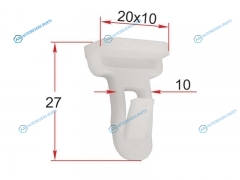 ST-M12202 Клипса молдинга TOYOTA  LEXUS (1 шт.)