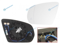ST-MD12-940G-A2 Полотно зеркала MERCEDES W213 16-W222 13- LH асферическое с обогревом. мёртвая зона (пр-во Тайвань