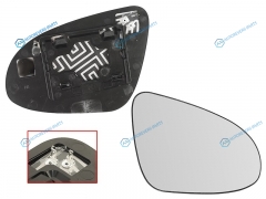 ST-121-0112 Полотно зеркала TOYOTA CAMRY 11-17 RH сферическое с обогревом
