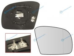 ST-121-0068 Полотно зеркала MERCEDES M W164 05-08R W251 06-10 RH асферическое с обогревом