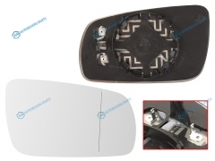 ST-121-0022 Полотно зеркала VW PASSAT B5 97-03BORA 98-05GOLF 97-05 RH асферическое с обогревом