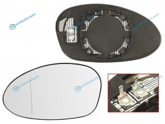 ST-121-0031 Полотно зеркала BMW E90 04-08E87 04-08 LH асферическое с обогревом